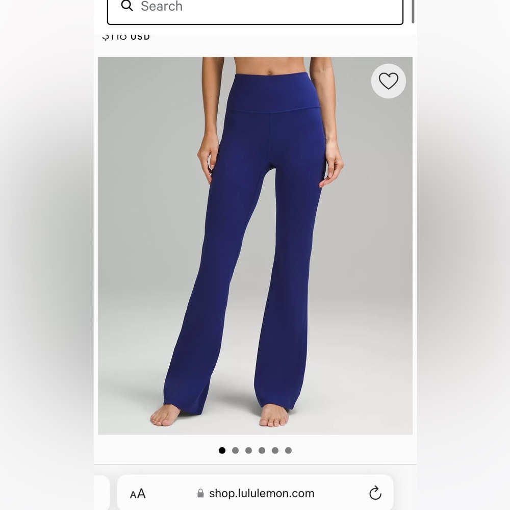 Lululemon Groove Flare Pants in Purple! ( see photo! )